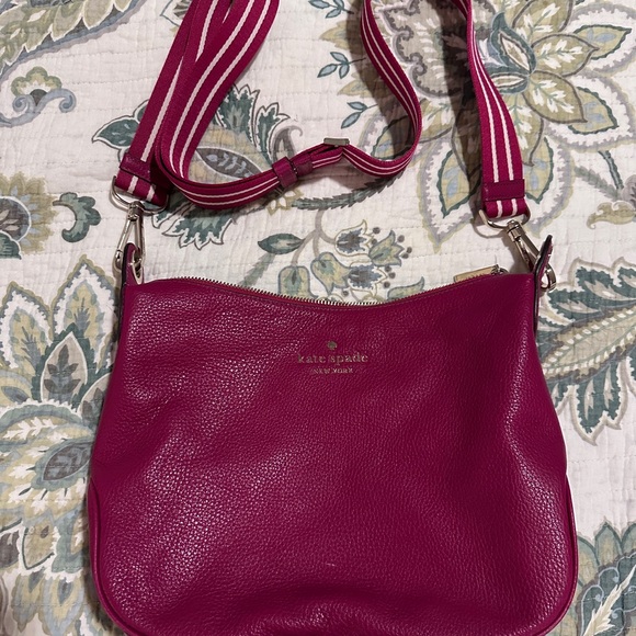 Kate Spade Fuchsia Crossbody Bag - Picture 1 of 7